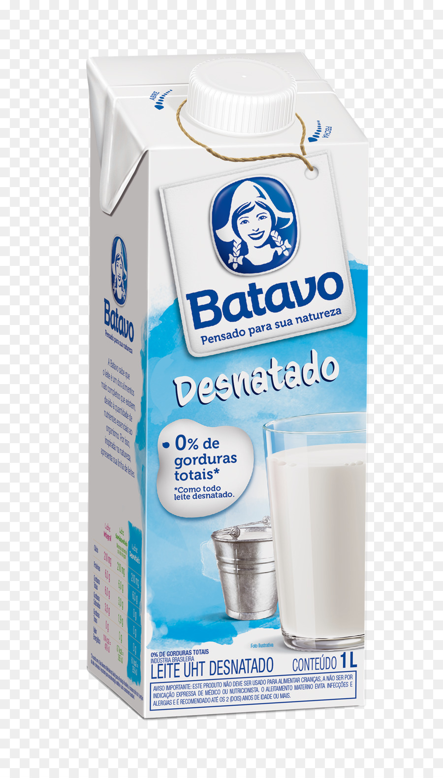 Lait écrémé，Carton PNG