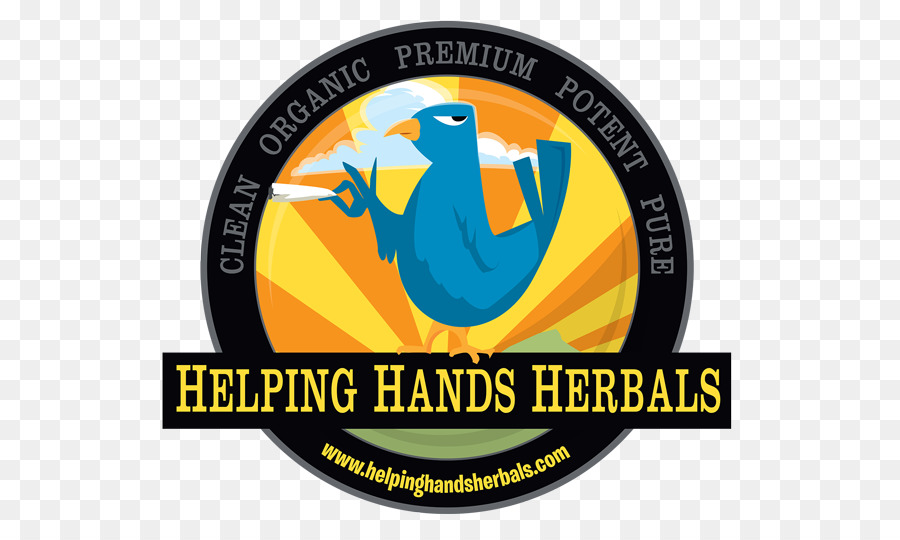 En Aidant Les Mains à Base D Herbes Médicinales，Logo PNG