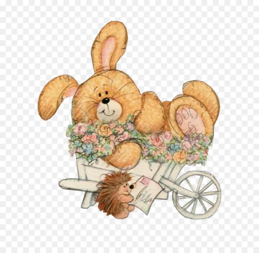 Lapin Mignon，Fleurs PNG