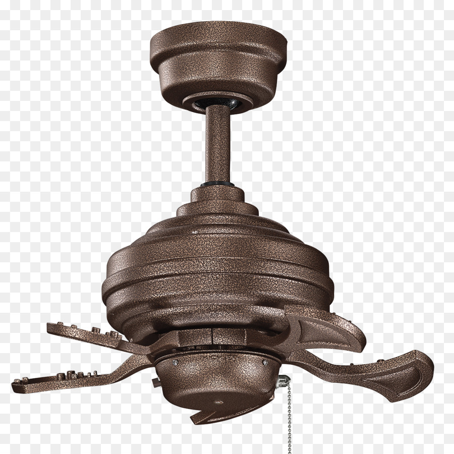 Ventilateur De Plafond Marron，Plafond PNG