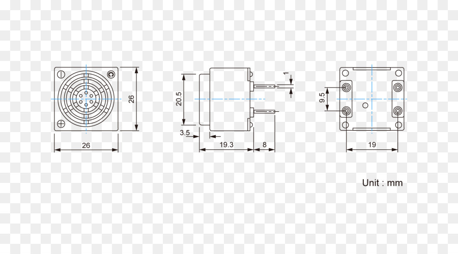 Composant électronique，Plan D étage PNG