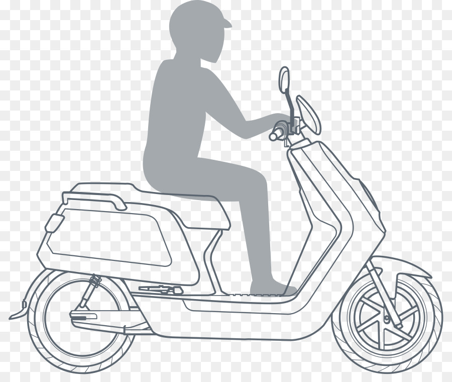 Scooter，Véhicule électrique PNG