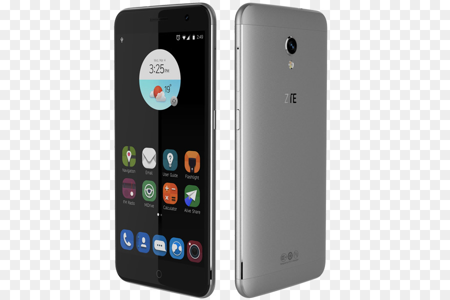 Zte Blade V7 16 Go D'or Gsm Déverrouillé，Zte PNG