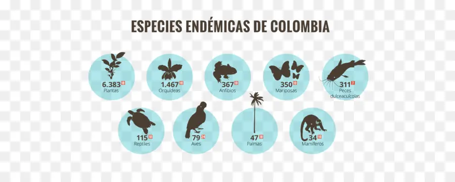 La Colombie，La Biodiversité PNG