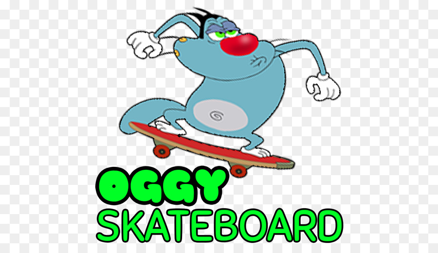 Chat De Dessin Animé，Skateboard PNG