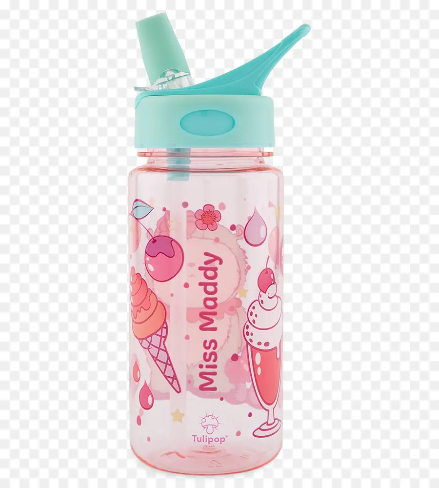 Bouteille D'eau Rose，Mlle Maddy PNG