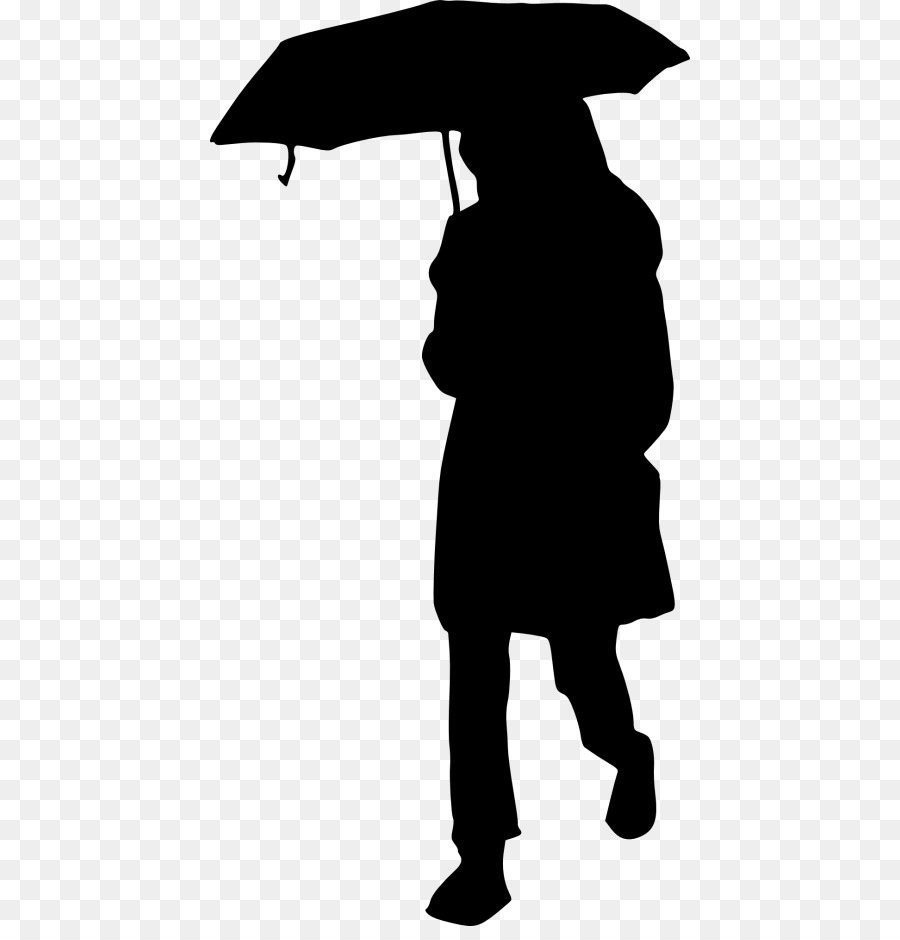 Personne Avec Parapluie，Pluie PNG