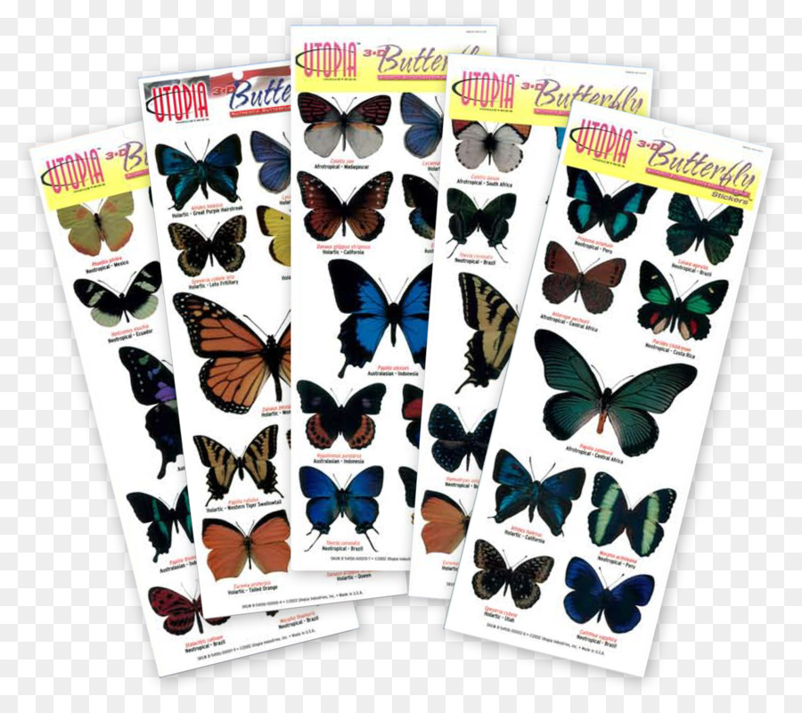 Papillon，Autocollant PNG