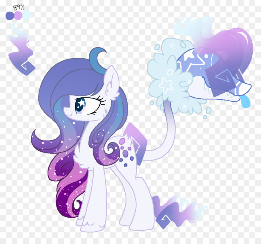 Licorne Violette，Dessin Animé PNG