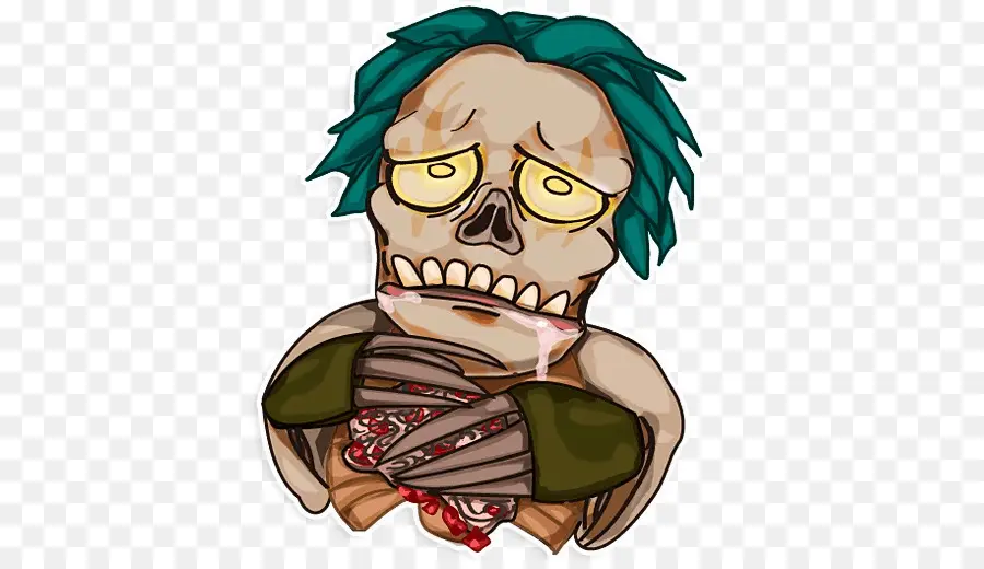 Zombi，Squelette PNG