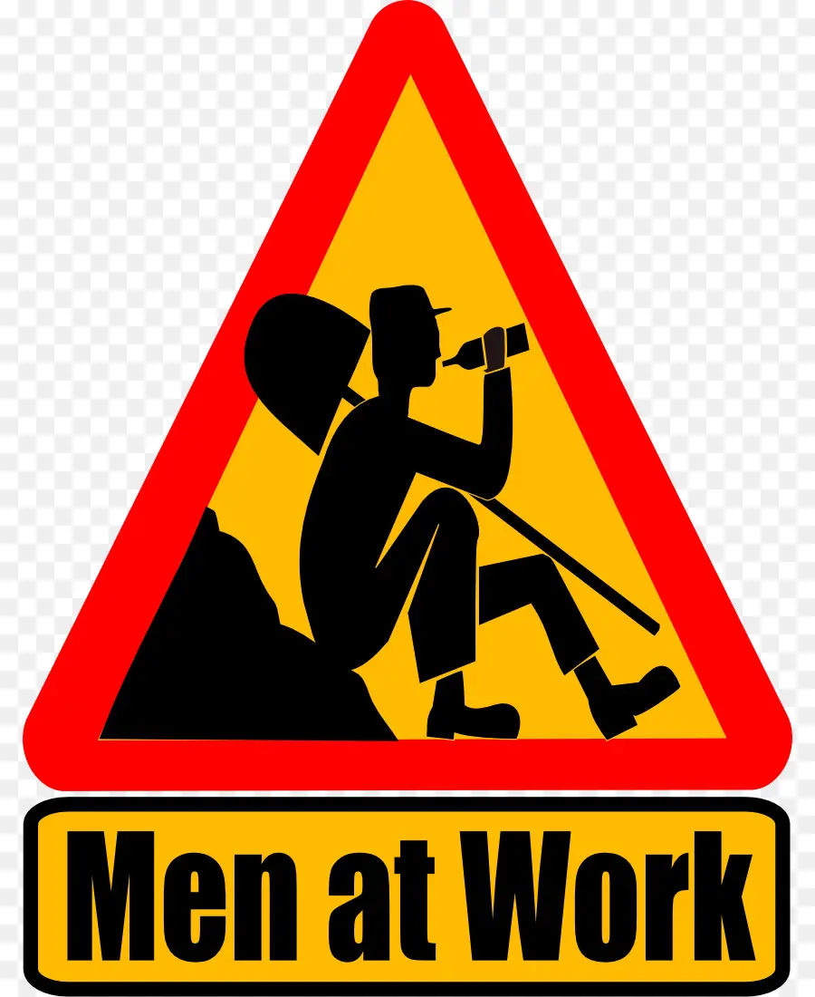 Signe Des Hommes Au Travail，Construction PNG