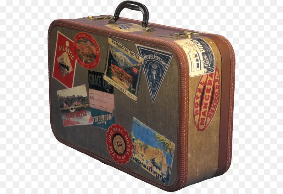 Valise Vintage，Voyage PNG