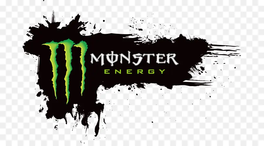 Logo Énergie Monstre，Boisson énergisante PNG