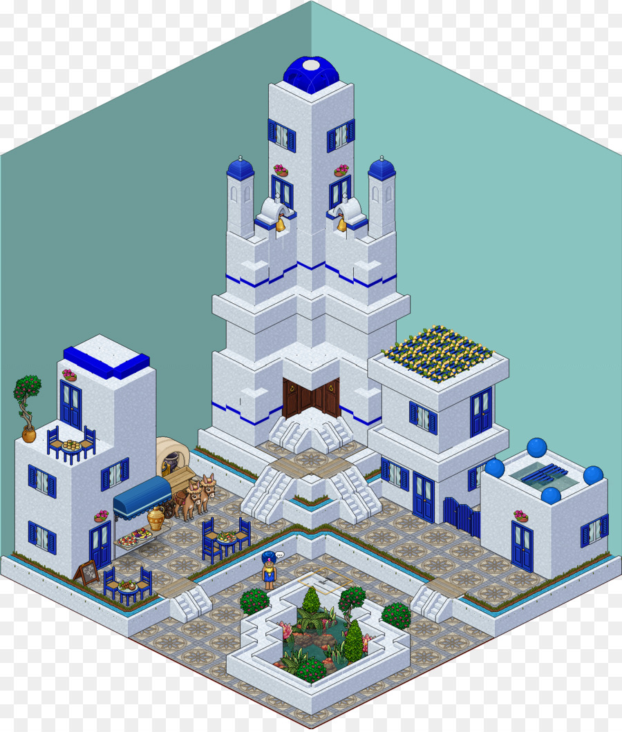 Bâtiment，Habbo PNG