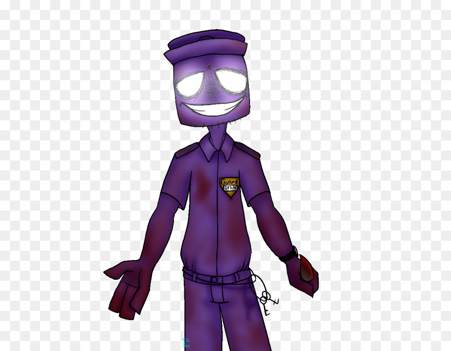 Cinq Nuits à Freddy 3，Violet Homme PNG