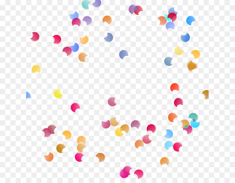 Points Colorés，Modèle PNG