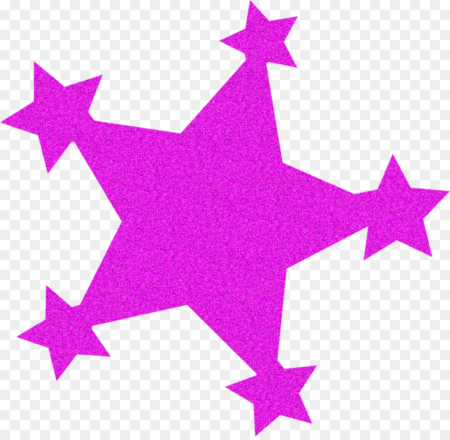 Étoile Rose，Paillettes PNG