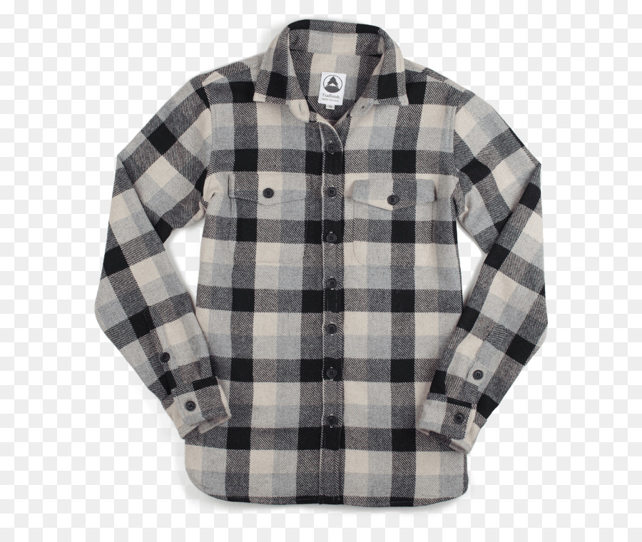 Chemise à Carreaux，Flanelle PNG