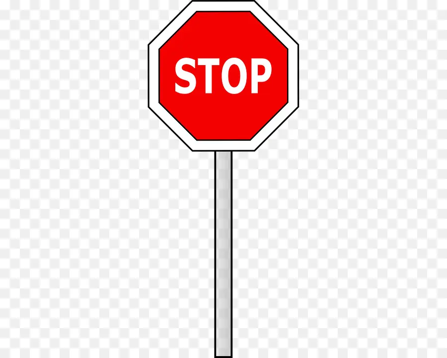 Panneau Stop，Signe PNG