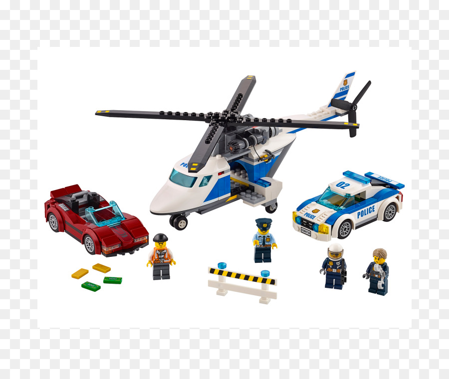 Lego 60138 Ville Haute Vitesse Chase，Lego PNG