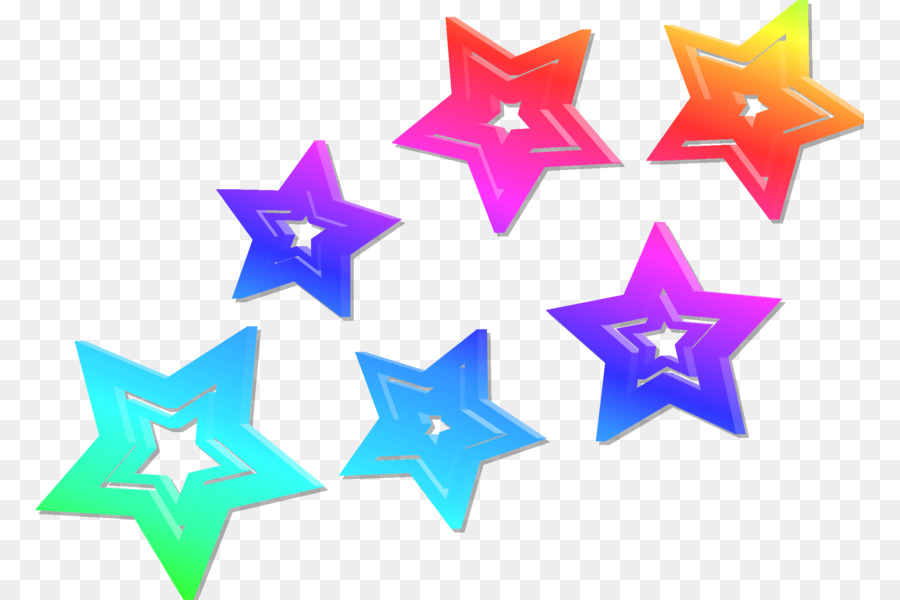 Étoiles，Coloré PNG