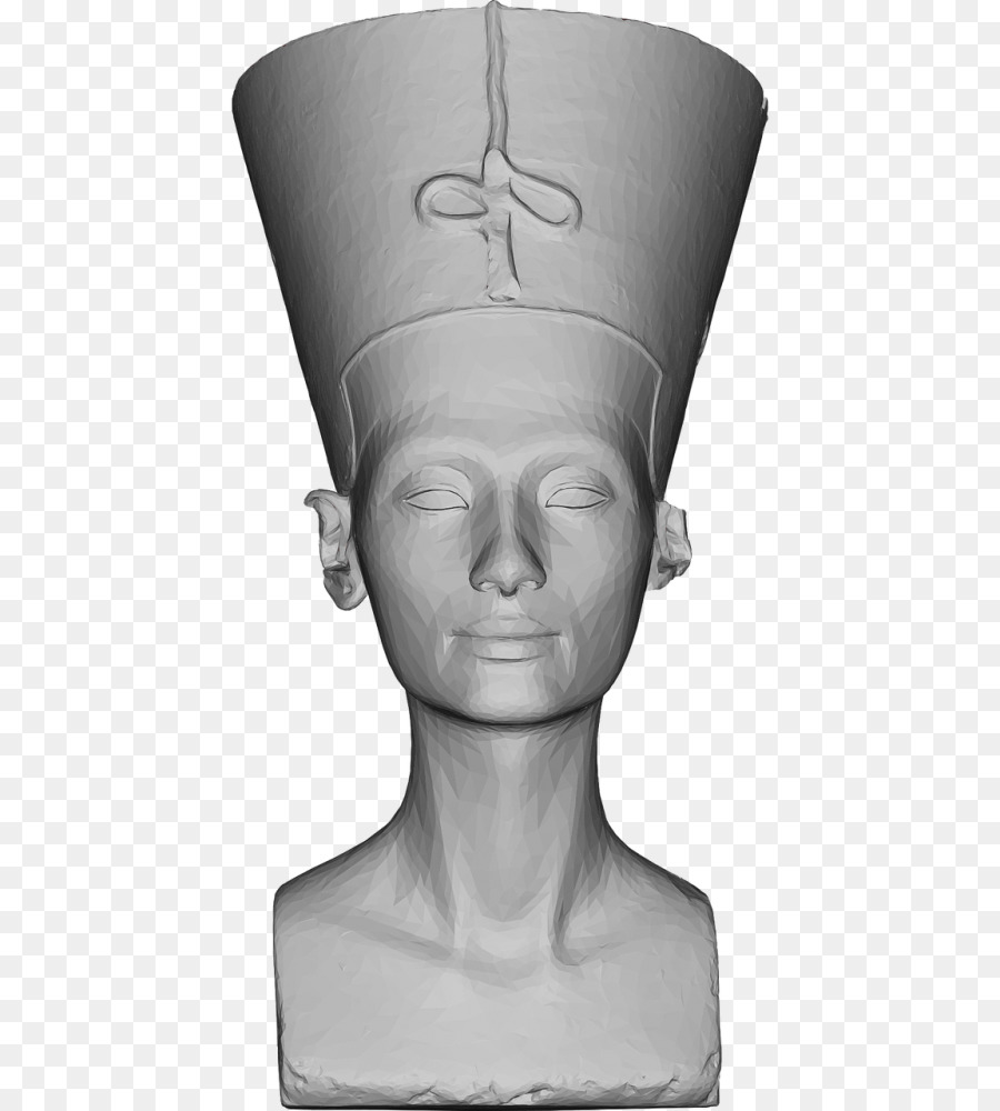 Buste De La Reine Néfertiti，Buste PNG