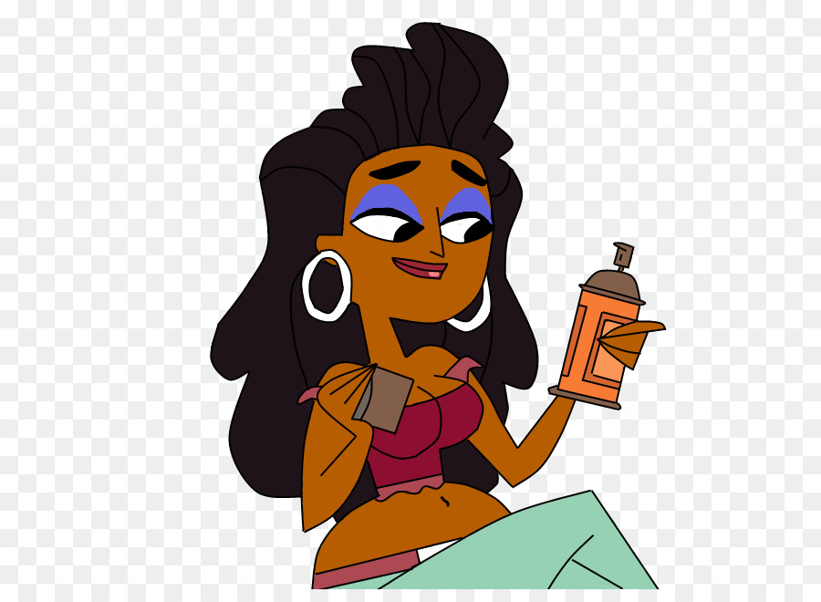 Leshawna，Dessin Animé PNG