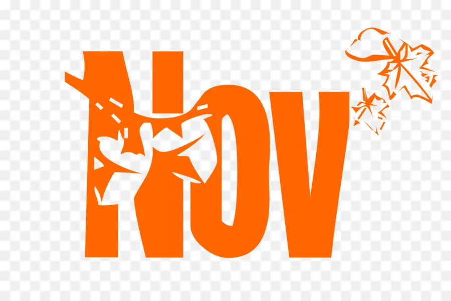 Texte De Novembre，Orange PNG