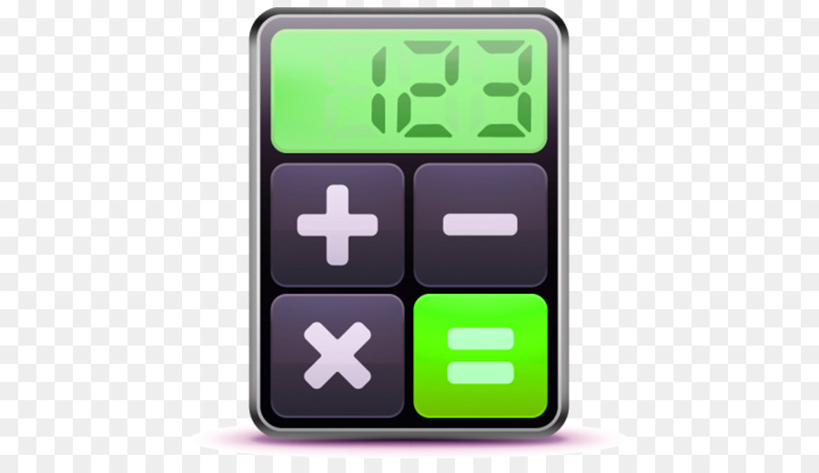 Calculatrice，Vert PNG