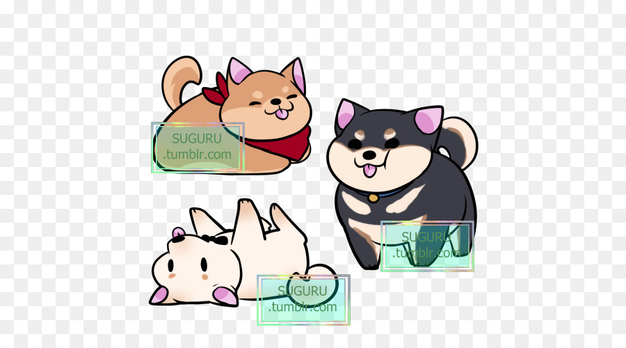 Autocollant，Le Shiba Inu PNG