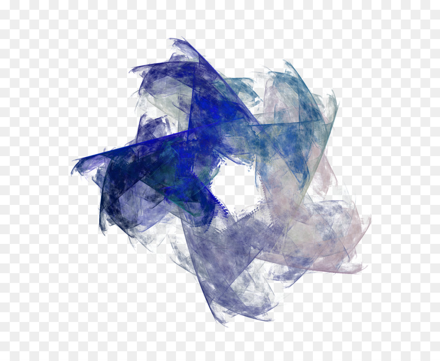 Art Abstrait，Bleu PNG