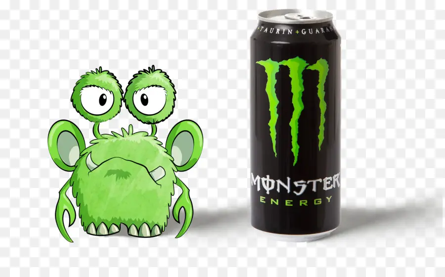 Monstre Vert，Boisson énergisante PNG