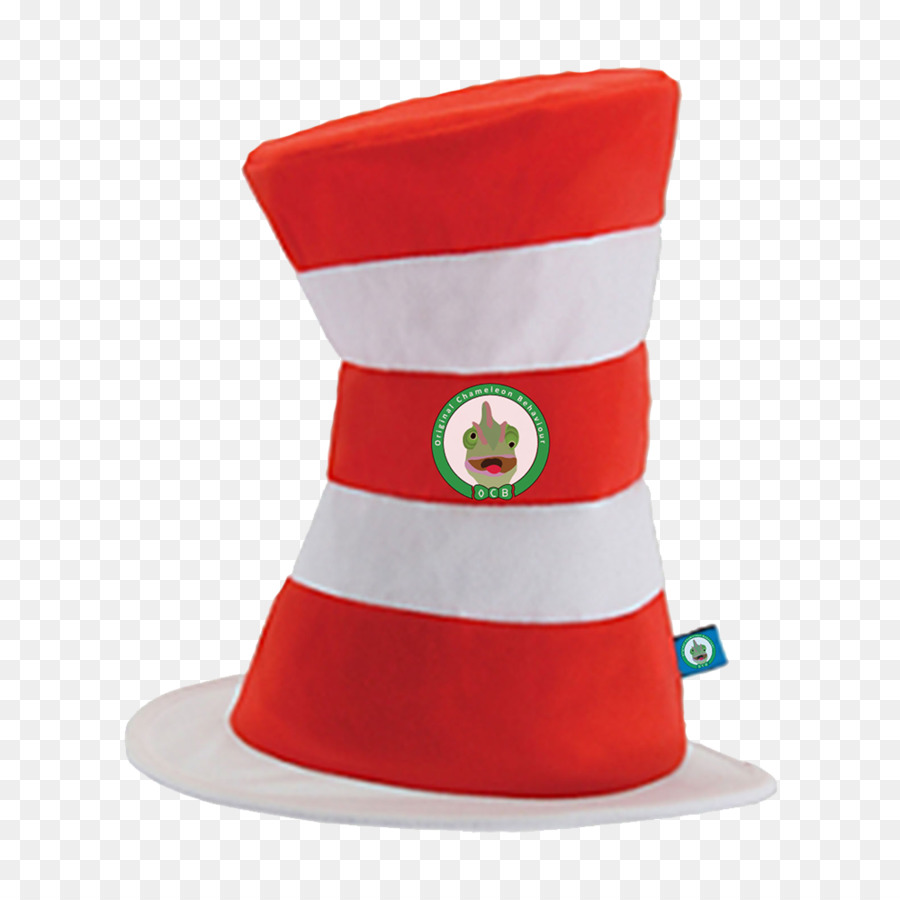 Chapeau Rayé，Rouge PNG