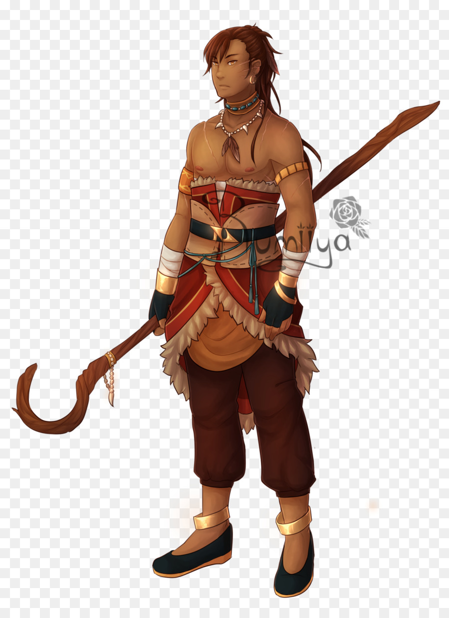 Guerrier，Costume PNG