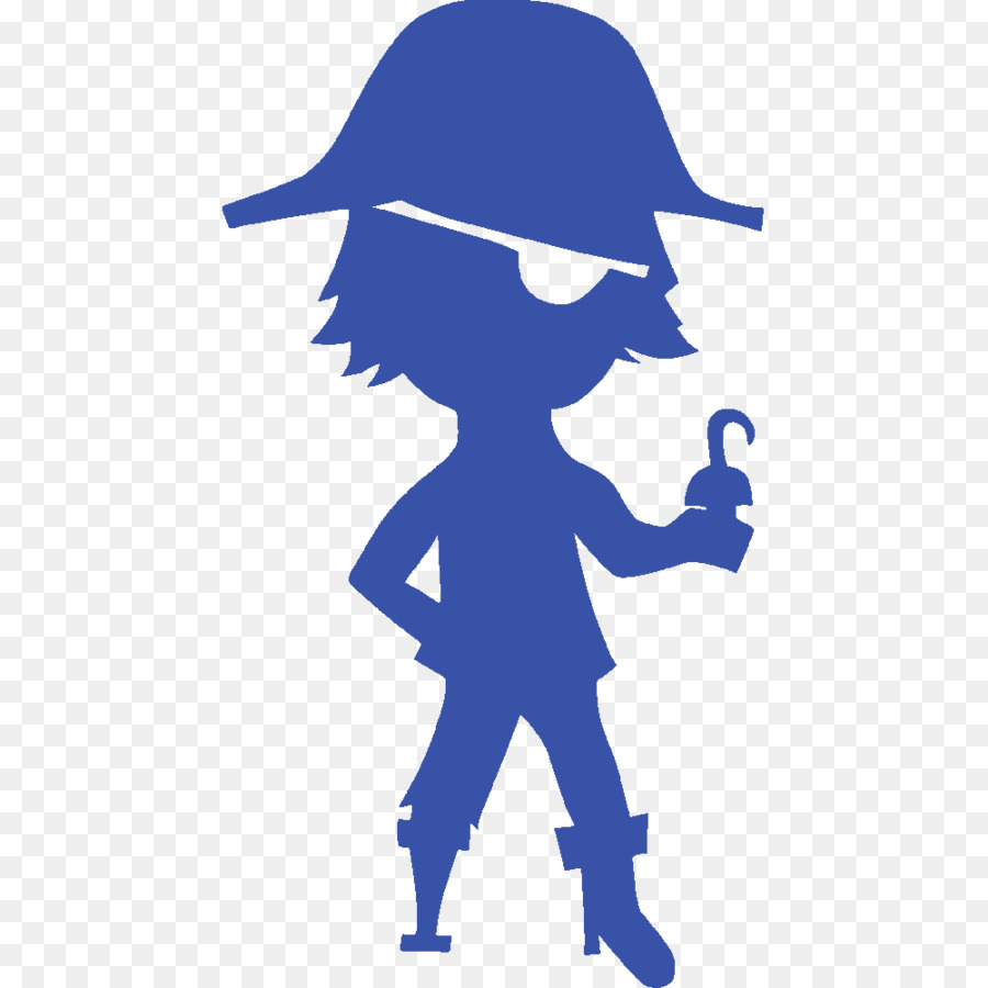 Silhouette De Pirate，Crochet PNG