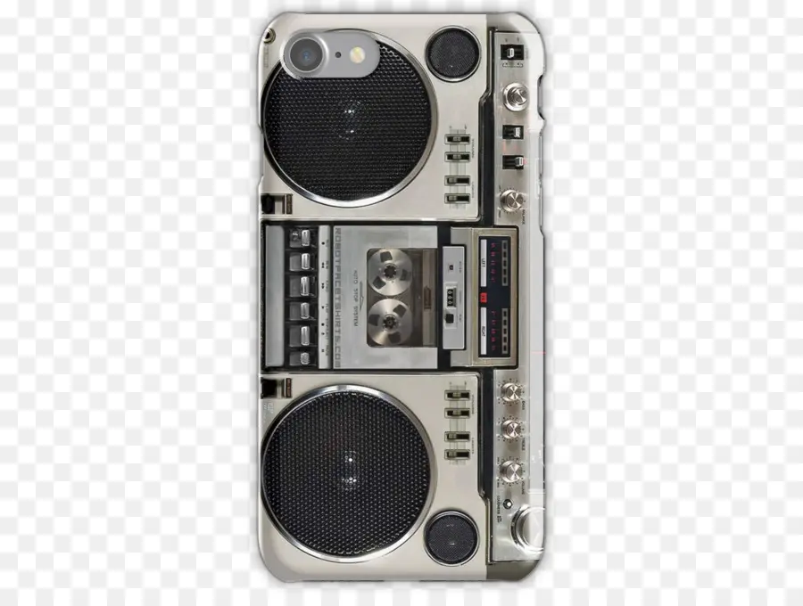 Coque De Téléphone Boombox Rétro，Haut Parleurs PNG