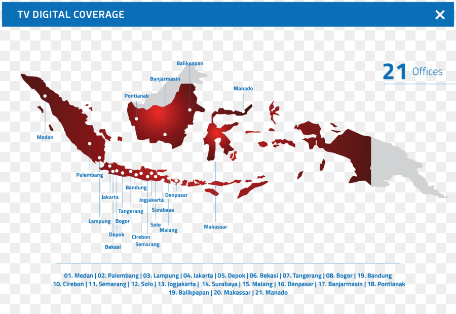 Carte De L'indonésie，Couverture Numérique PNG