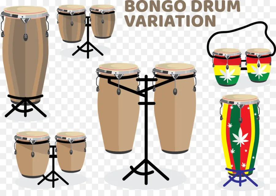 Bongos，Musique PNG