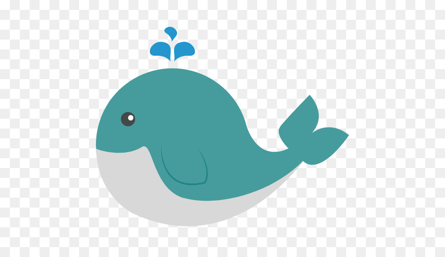 Baleine，Bleu PNG