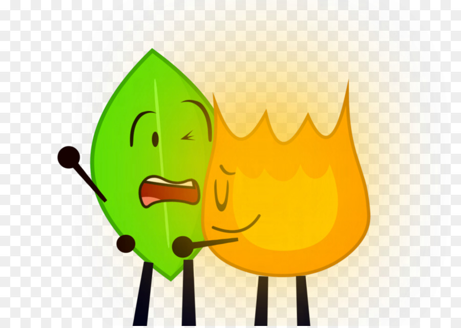 Personnages De Feuilles Et De Feu，Animé PNG