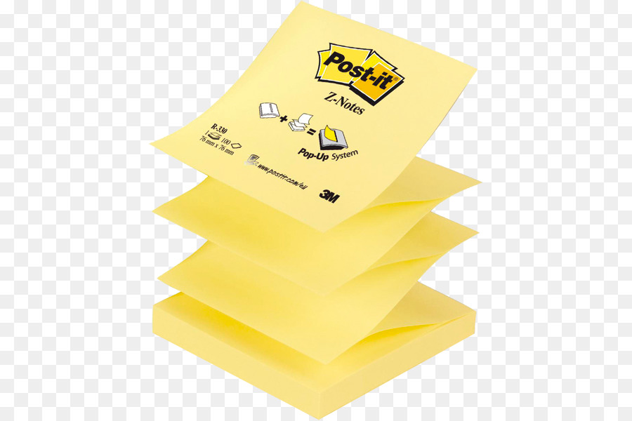 Post It® Jaune，Collant PNG