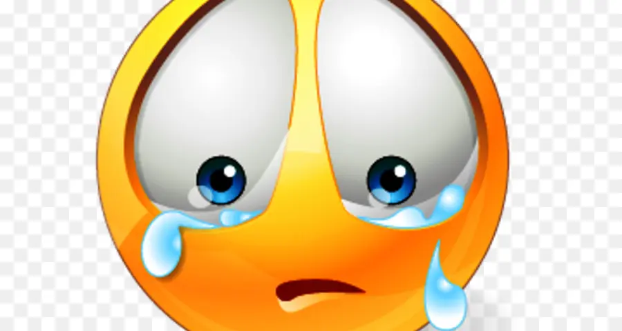 Emoji Qui Pleure，Triste PNG