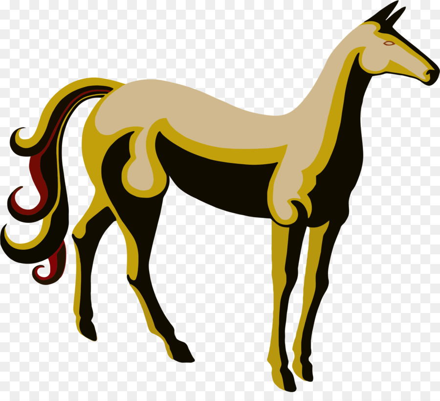 Cheval D'or，Statue PNG