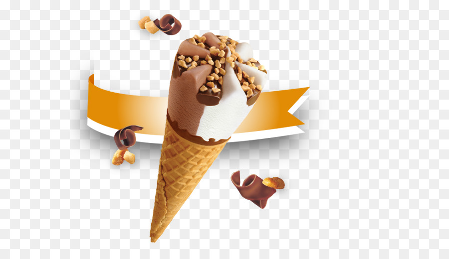 Cornet De Crème Glacée，Dessert PNG