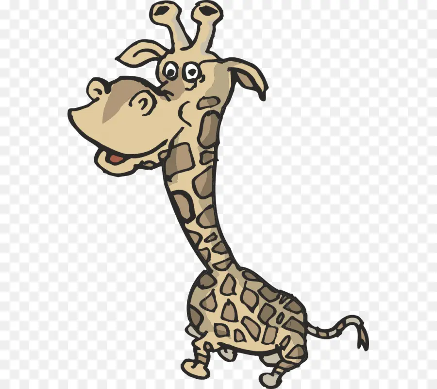 Girafe De Dessin Animé，Animal PNG