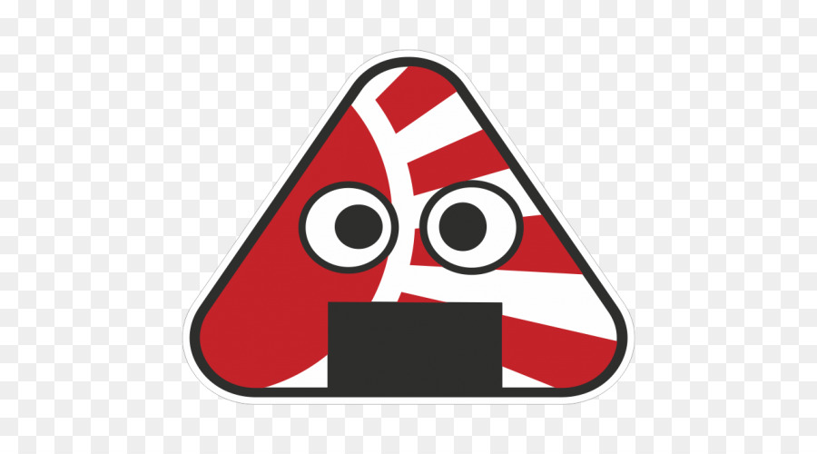 Visage Triangulaire，Rouge PNG