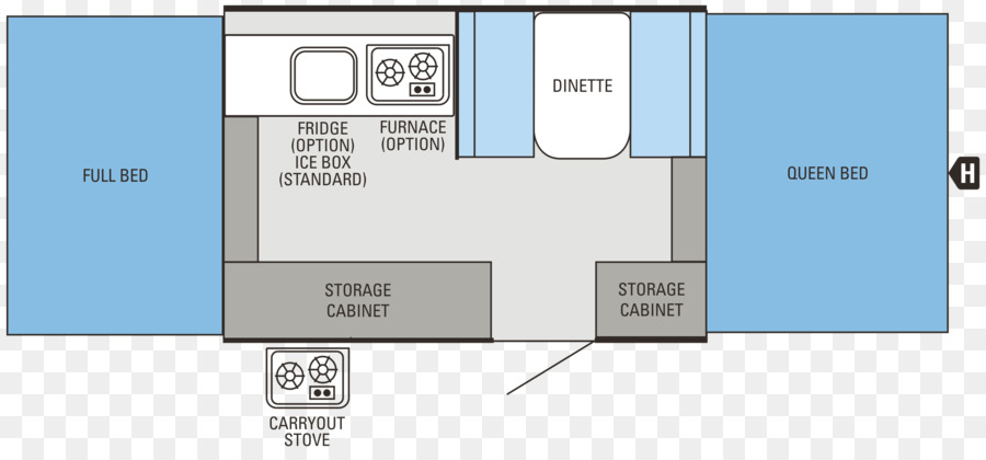 Plan D étage，Caravane PNG