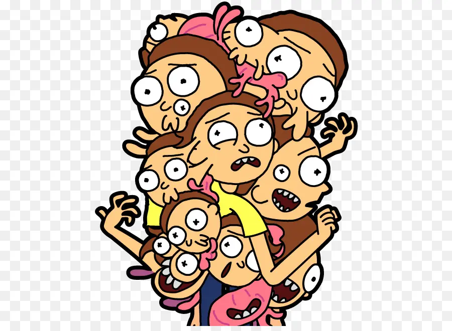 Personnages De Dessins Animés，Rick Et Morty PNG