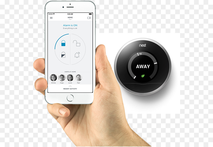 Labs Nest，Thermostat D Apprentissage Du Nid PNG