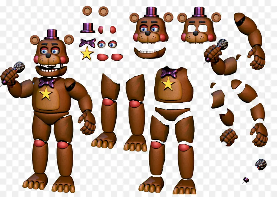 Freddy Fazbear Pizzeria De Simulateur，Cinq Nuits à Freddy De PNG